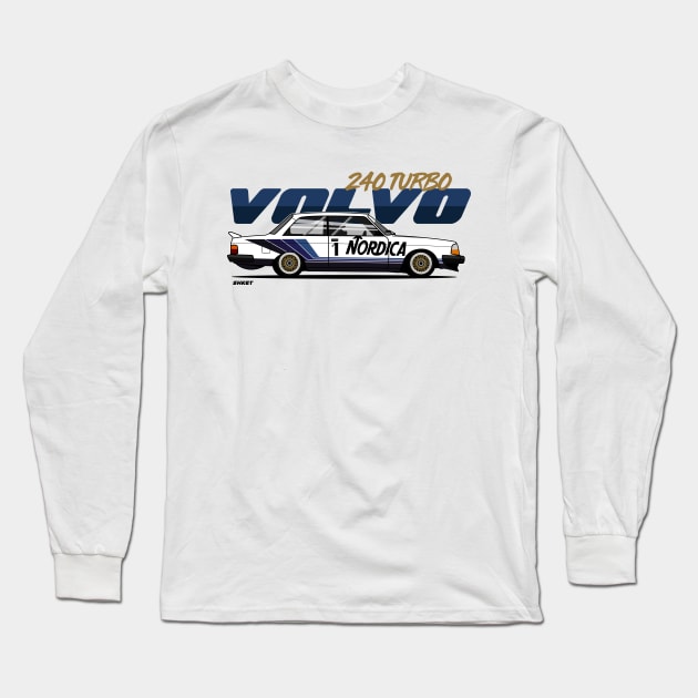 240 turbo Long Sleeve T-Shirt by shketdesign